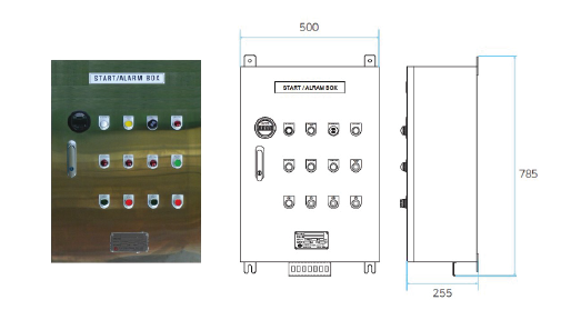 Caja de Control Sala de Máquinas